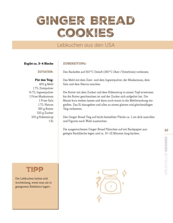 "Mein Plätzchenbuch international" als gedrucktes Buch – Bild 7