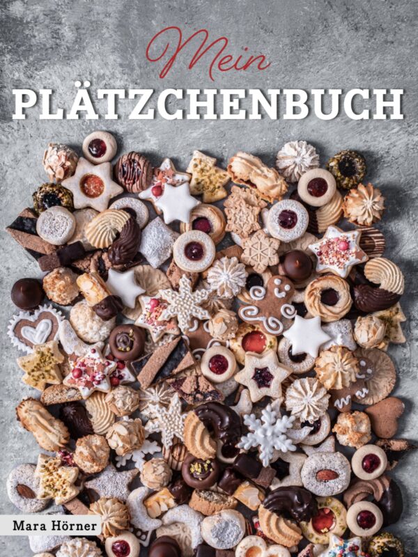 "Mein Plätzchenbuch" als gedrucktes Buch