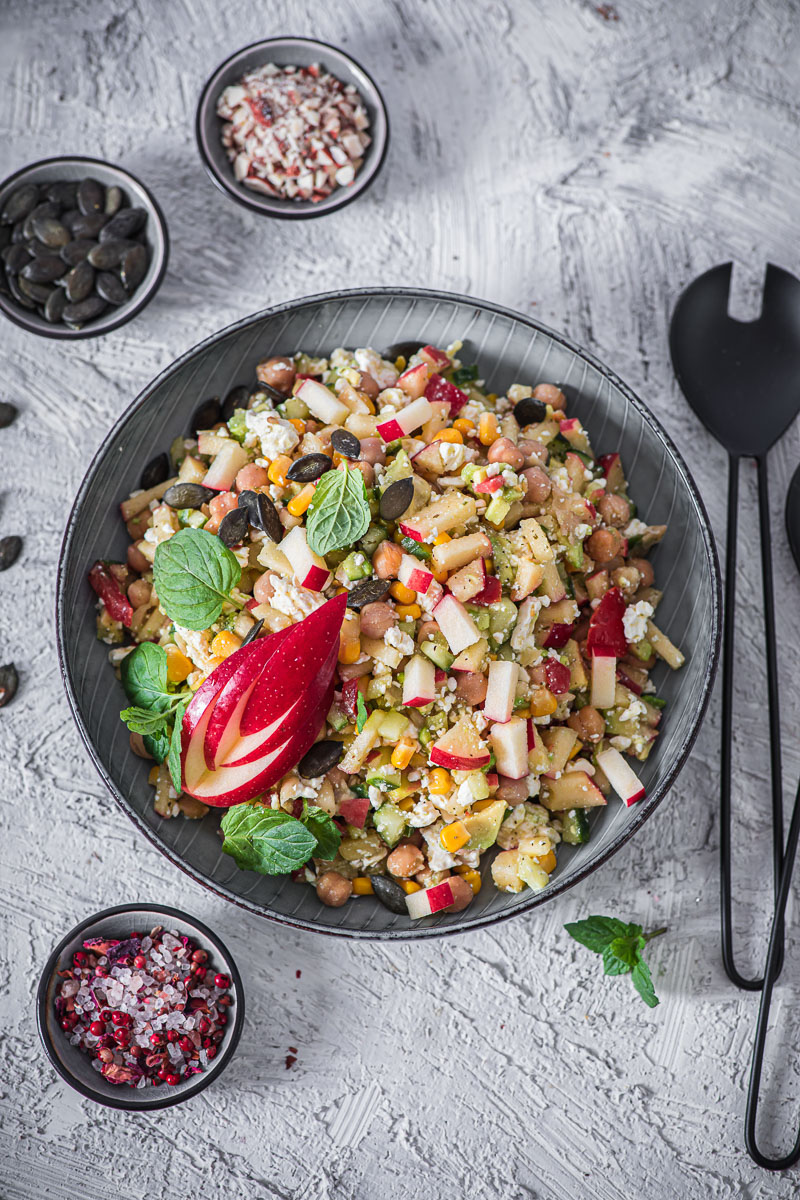 Apfel Feta Salat