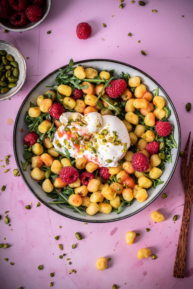 Gnocchi Rucola Salat
