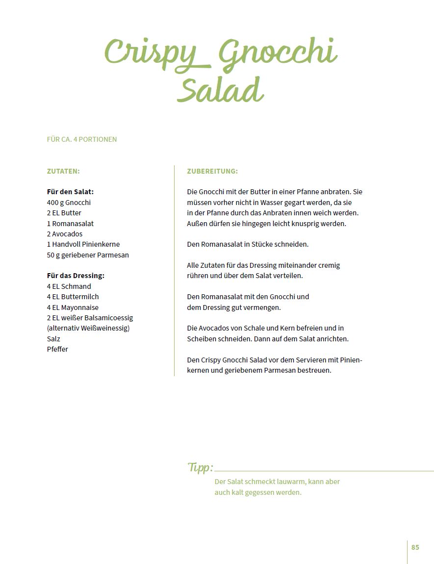 Rezepteseite Buch