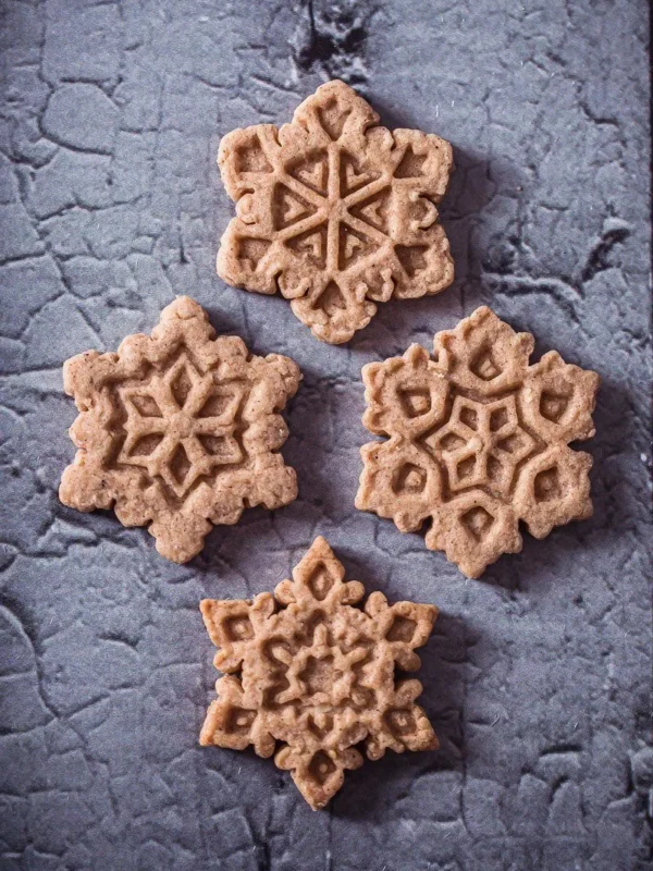 schneeflocken ausstecher 4 er set