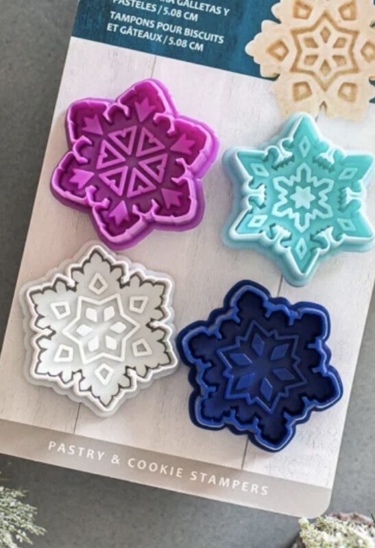 schneeflocken ausstecher 4 er set